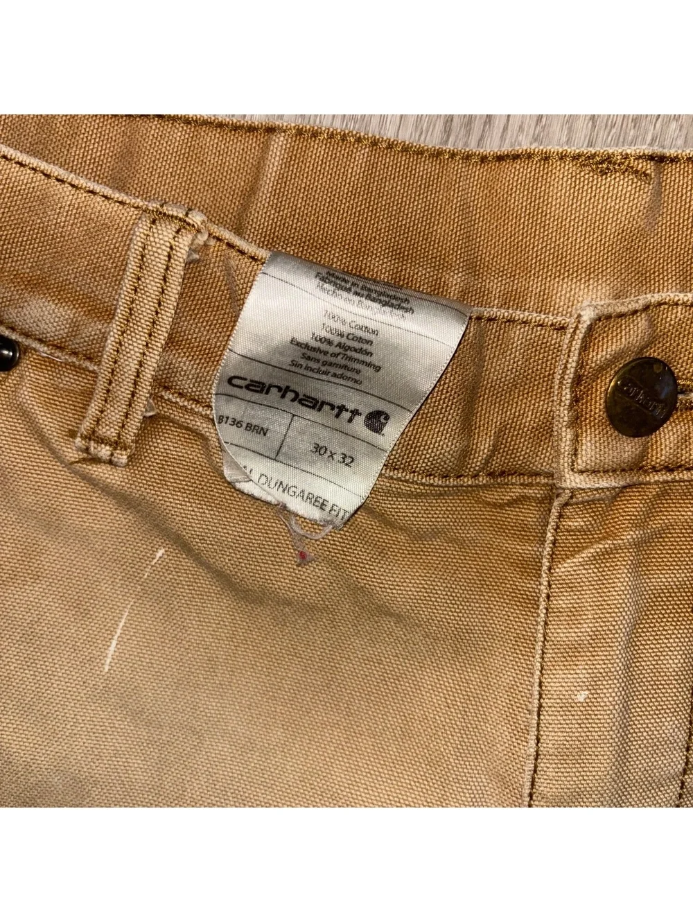 Carhartt brown double